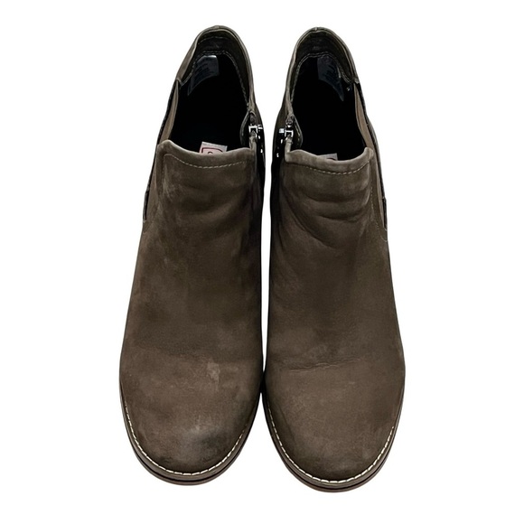 Blondo Waterproof Brown Nubuck Suede Ankle Boots Size 9 M - Picture 4 of 11